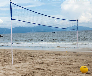 Unleash Your Competitive Spirit with Our Folding Volleyball and Badminton Net!