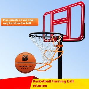 Elevate Your Game with Our Outdoor Basketball Hoop with Ball Return Training Aid