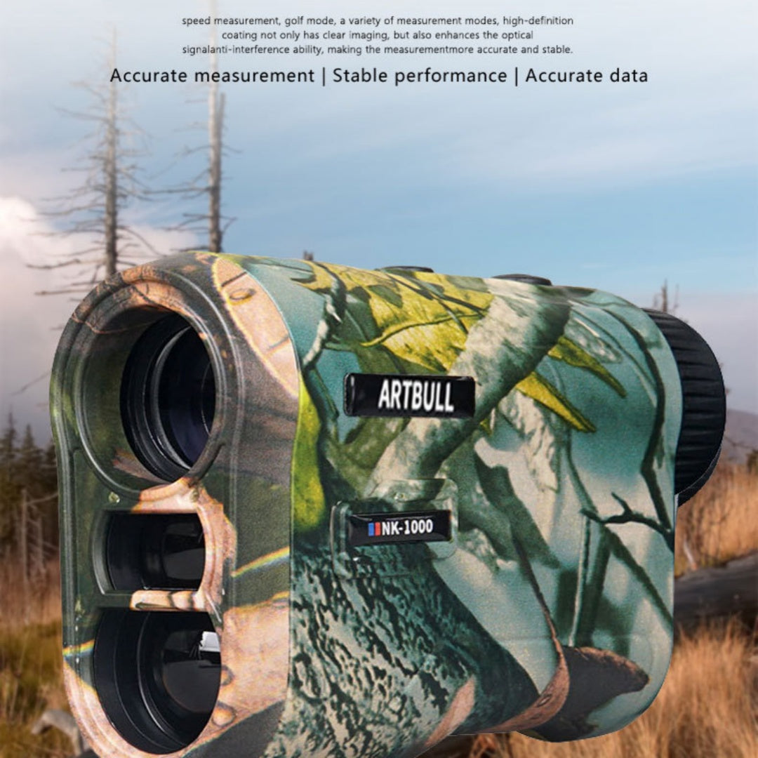 Enhance Your Game with the Camouflage Golf Rangefinder Hunting Charging Telescope