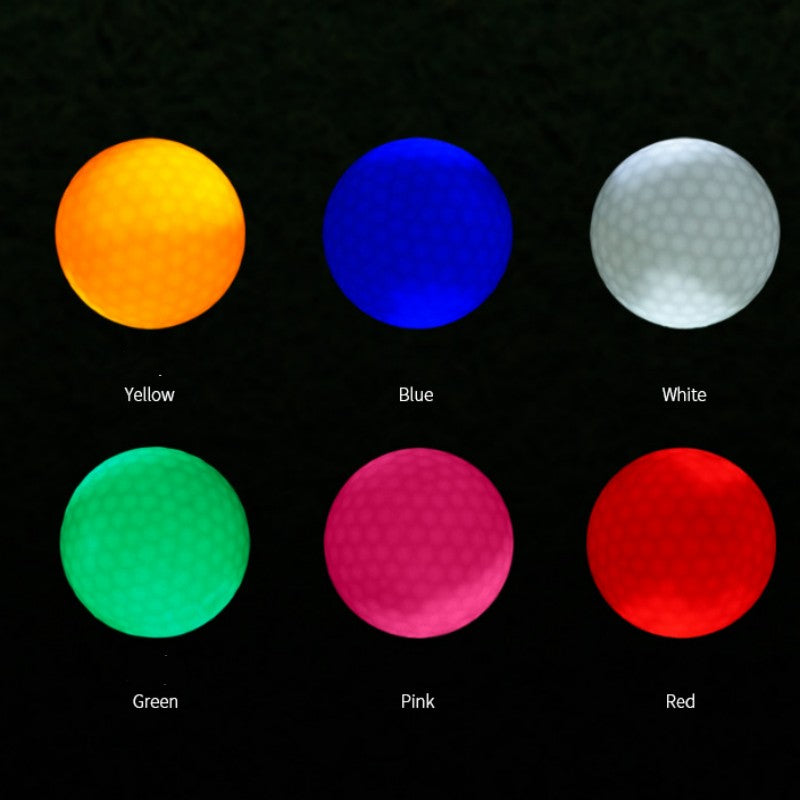 LED Flashing Golf Ball For Night Practice