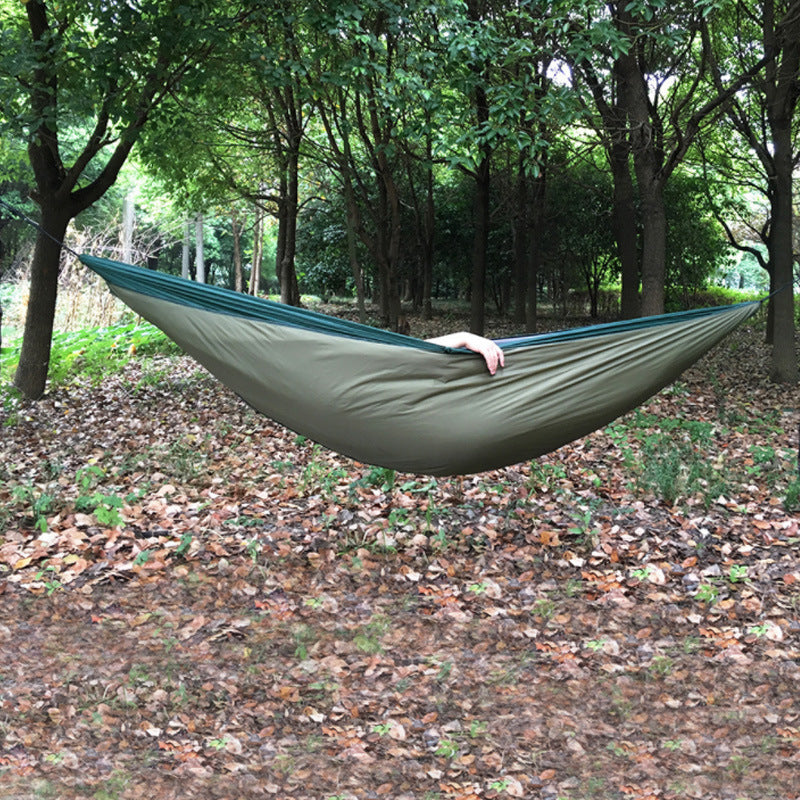 Outdoor Leisure Single Warmth Retention Material Hammock