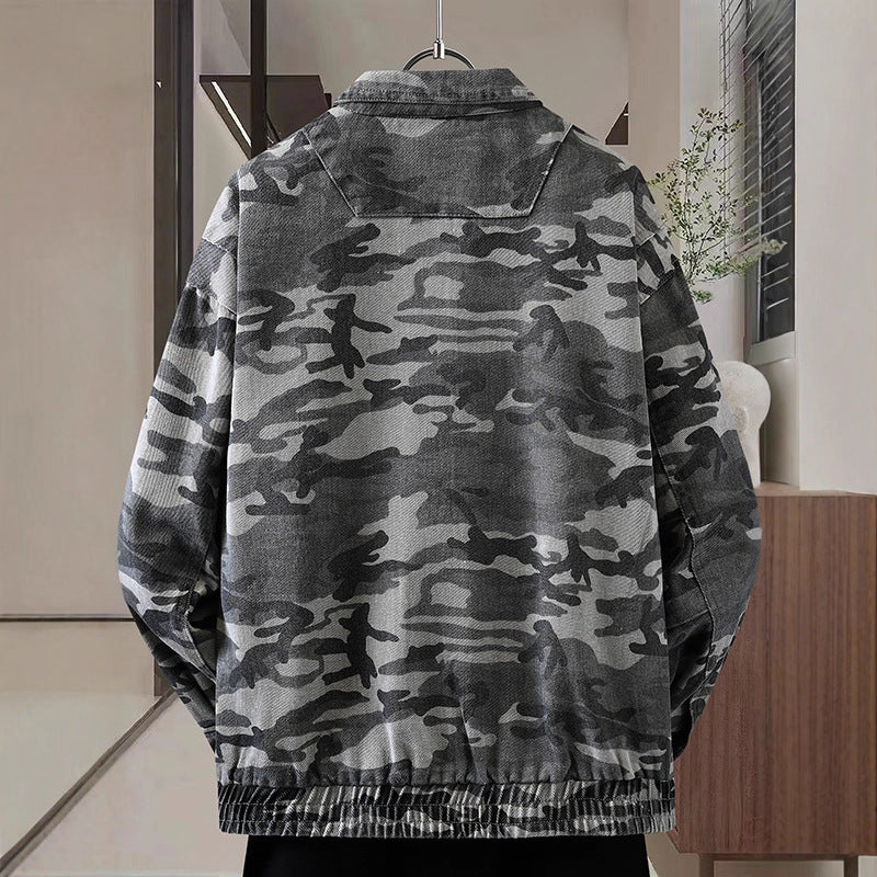 American Casual Polo Collar Jacket