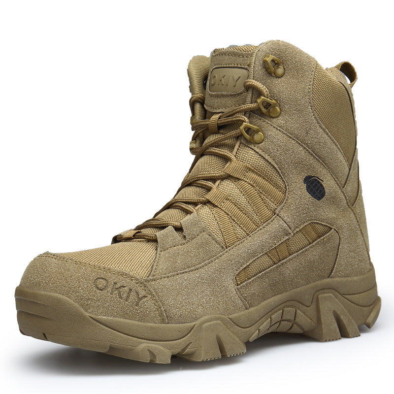 Outdoor tactical boots non-slip