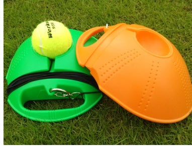 Senior Tennis Training Base With Ball Holder