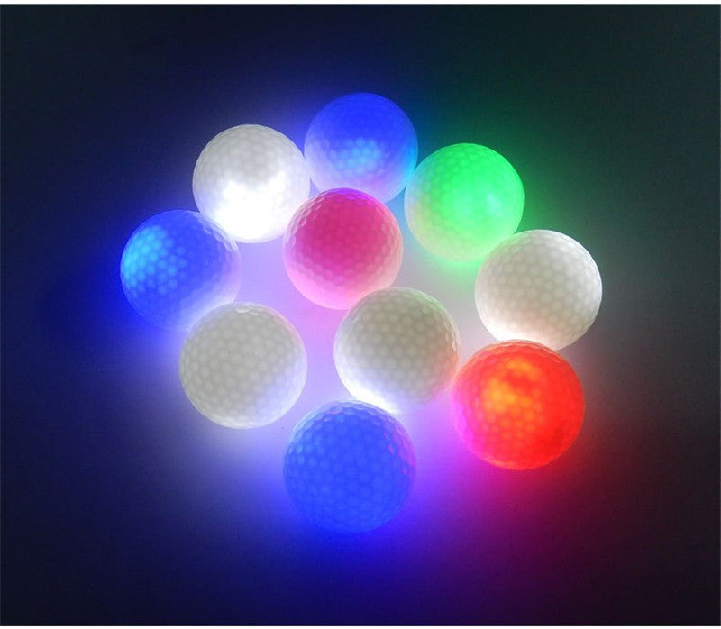 LED Flashing Golf Ball For Night Practice