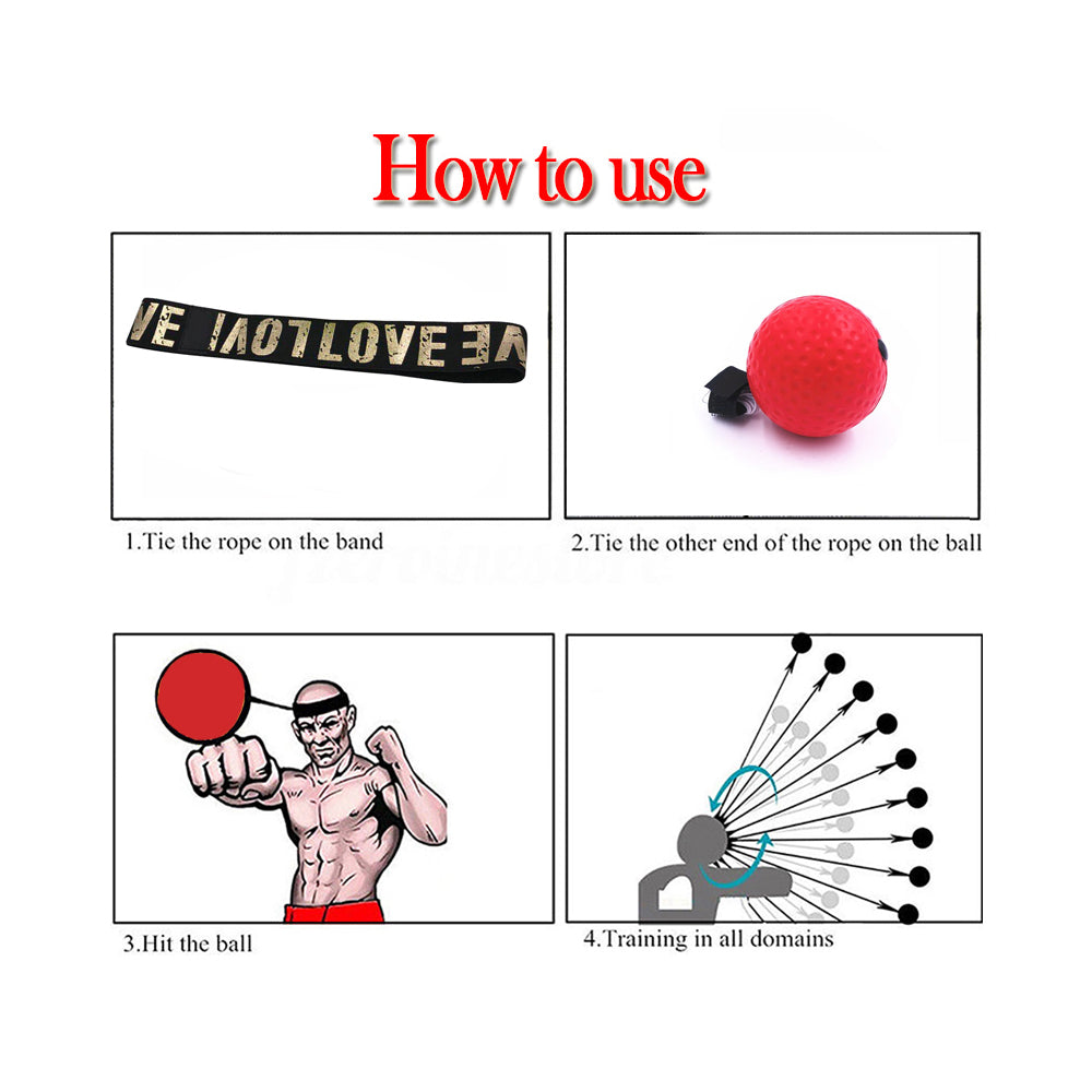 Boxing Reflex Speed Training Punch Ball
