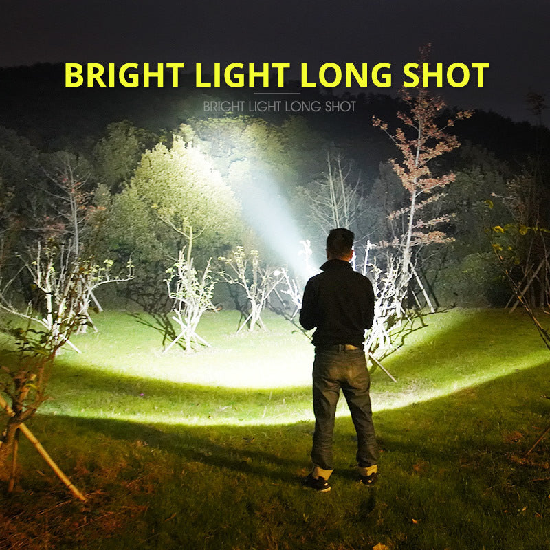 Strong Light Flashlight Rechargeable Ultra-Bright