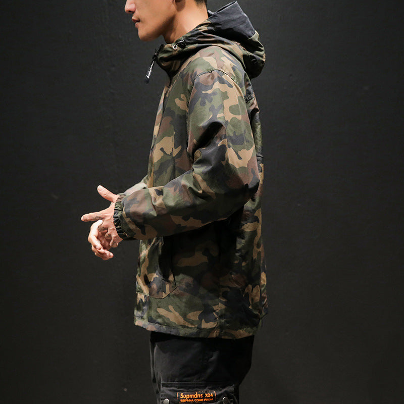 Double-Sided Camouflage Jacket