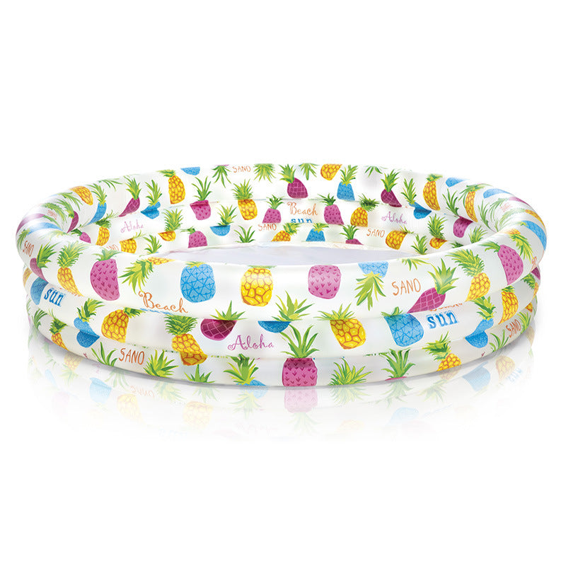 Inflatable Baby Pool With Ocean Ball Toy Set