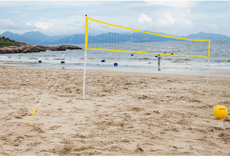 Folding Volleyball And Badminton Net With Adjustable Height