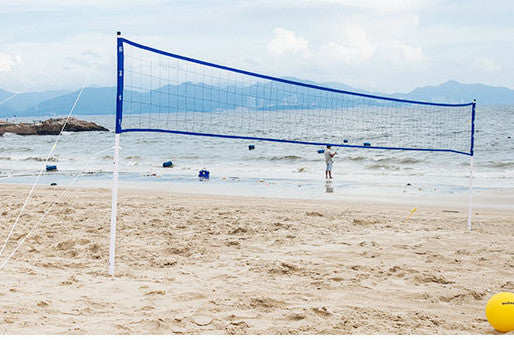 Folding Volleyball And Badminton Net With Adjustable Height