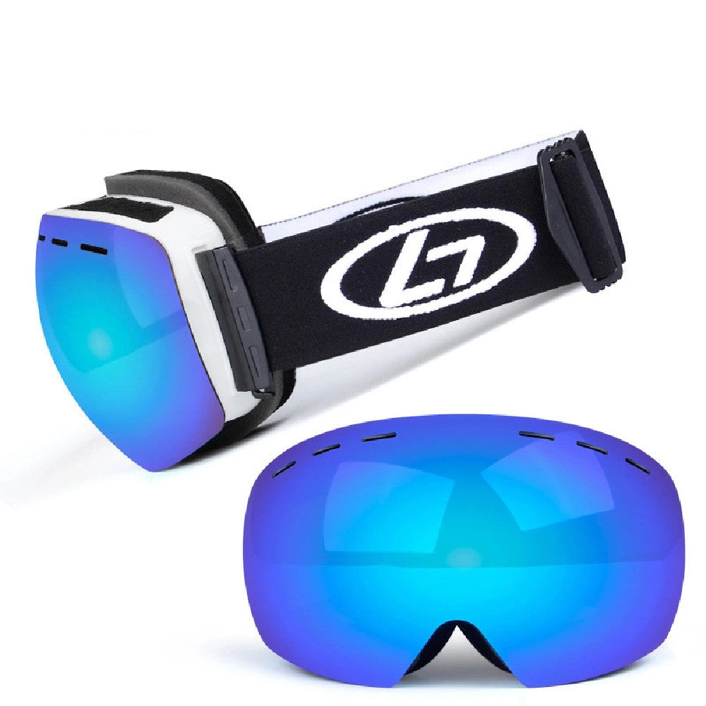 Ski Frameless Double Layer Goggles
