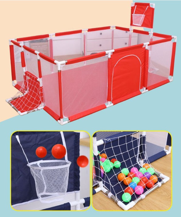 Indoor Ball Pit for Kids with Safety Fence