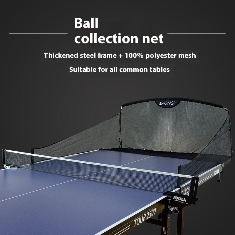 Foldable Table Tennis Ball Collector With Durable Net