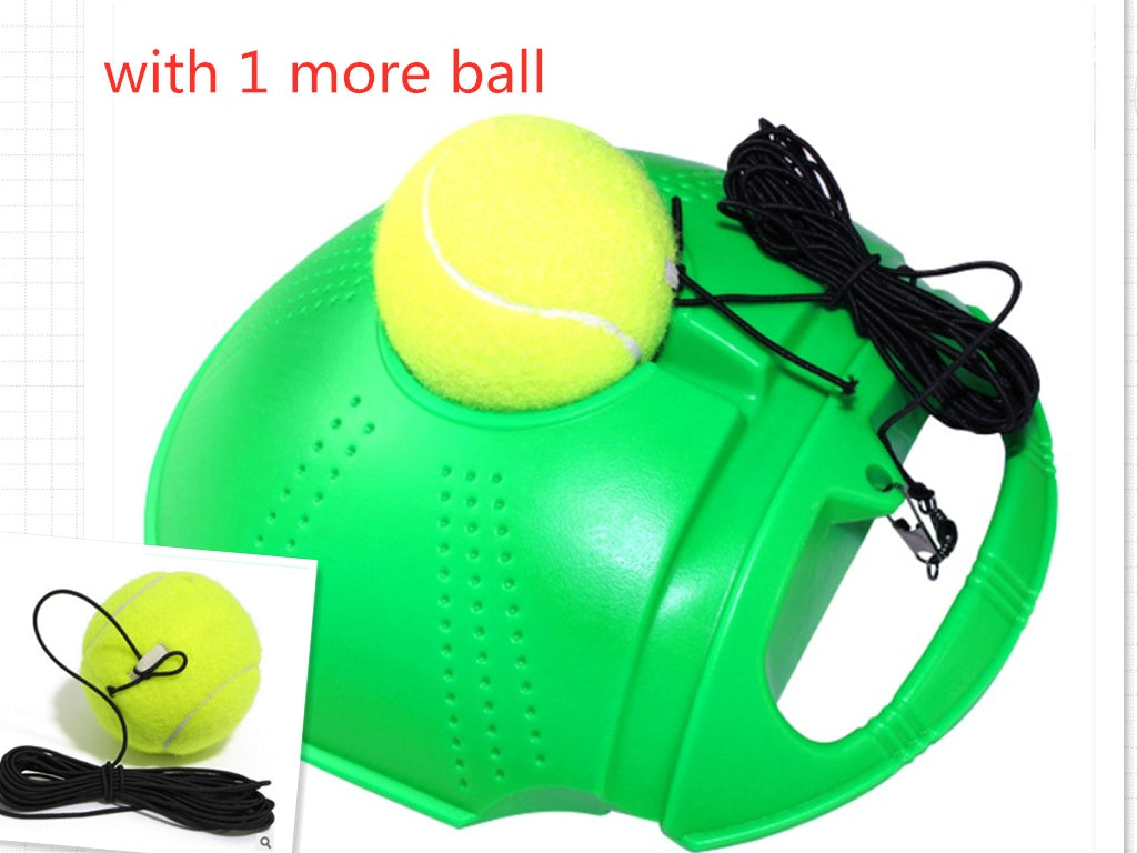 Senior Tennis Training Base With Ball Holder