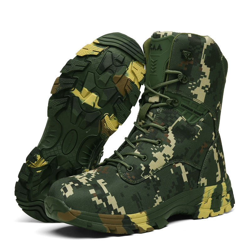 Outdoor Casual High Top Tactical Boots