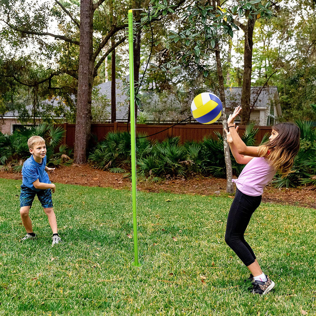 Single Tennis Trainer With Rope Rotating Tennis Rackets Outdoor Tennis Set