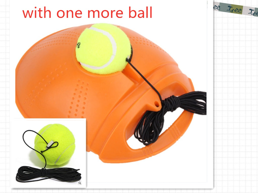 Senior Tennis Training Base With Ball Holder