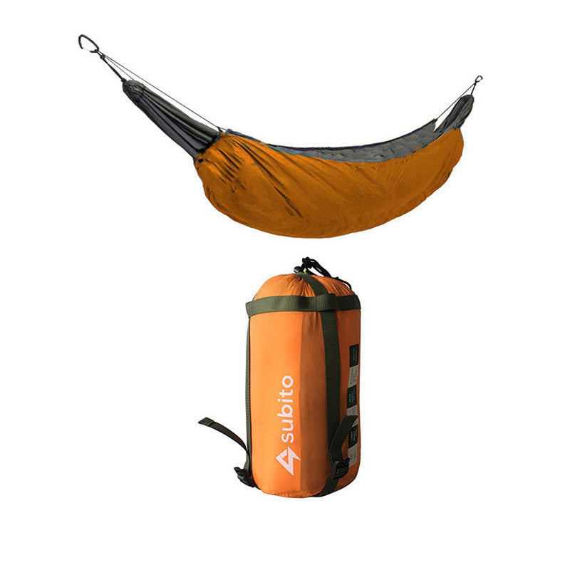 Outdoor Leisure Single Warmth Retention Material Hammock
