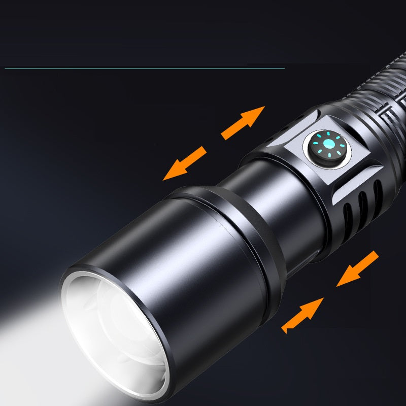 Strong Light Portable Multi-function Flashlight