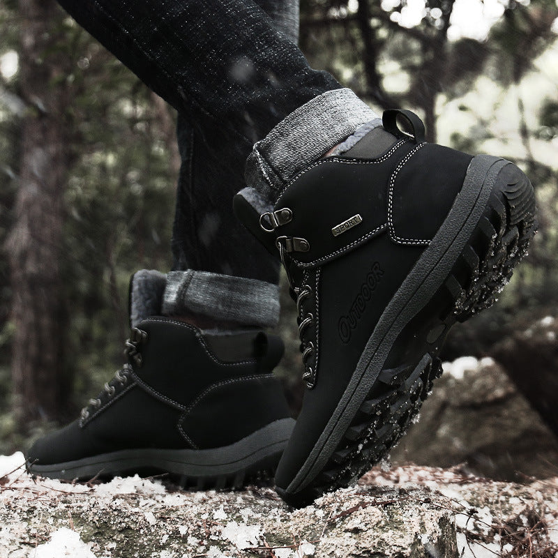 New Winter High-Top Outdoor Snow Boots
