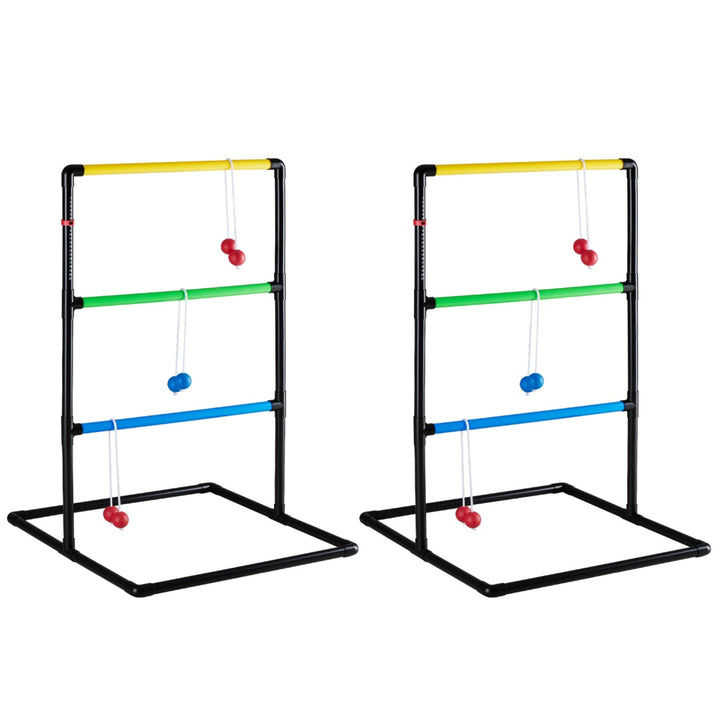 Ladder Ball And Golf Throwing Game Set With 6 Balls