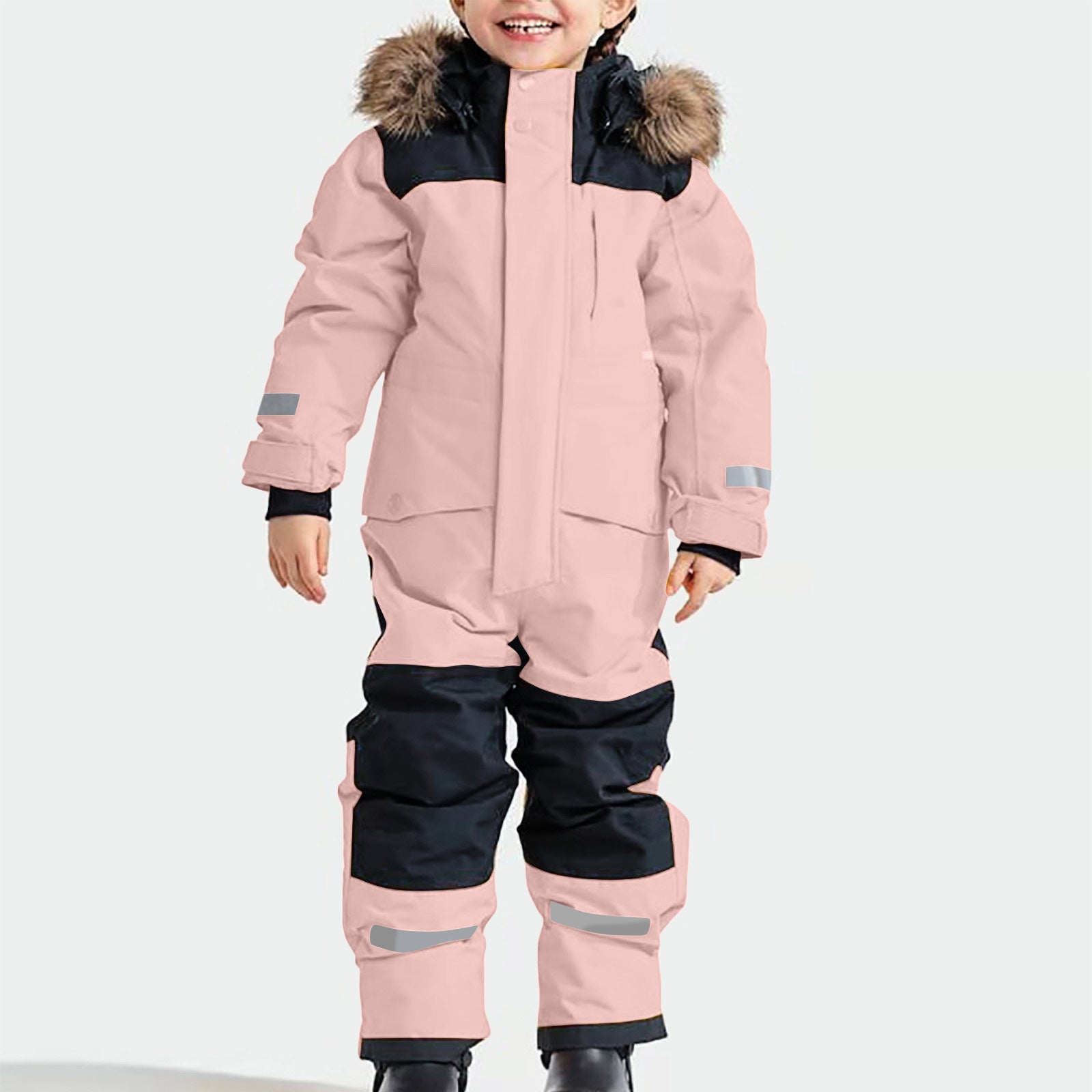 Luminous Ski Suit For Snowboarding And Skiing Windproof Waterproof And Insulated Jumpsuit