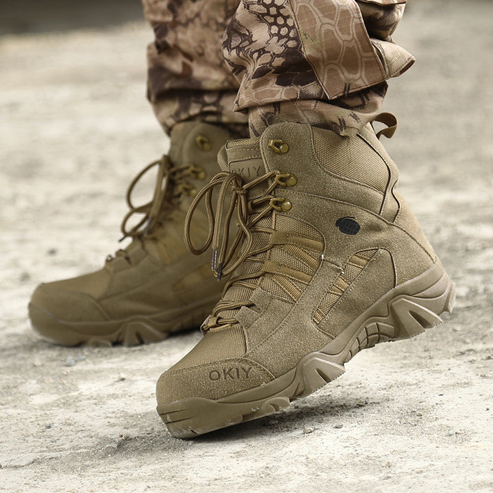 Outdoor tactical boots non-slip
