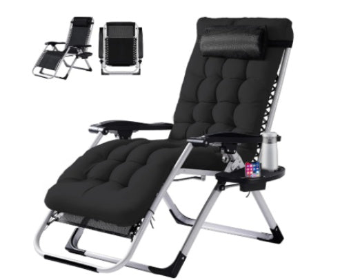 Zero Gravity Reclining Chair With Cup Holder And Cushion
