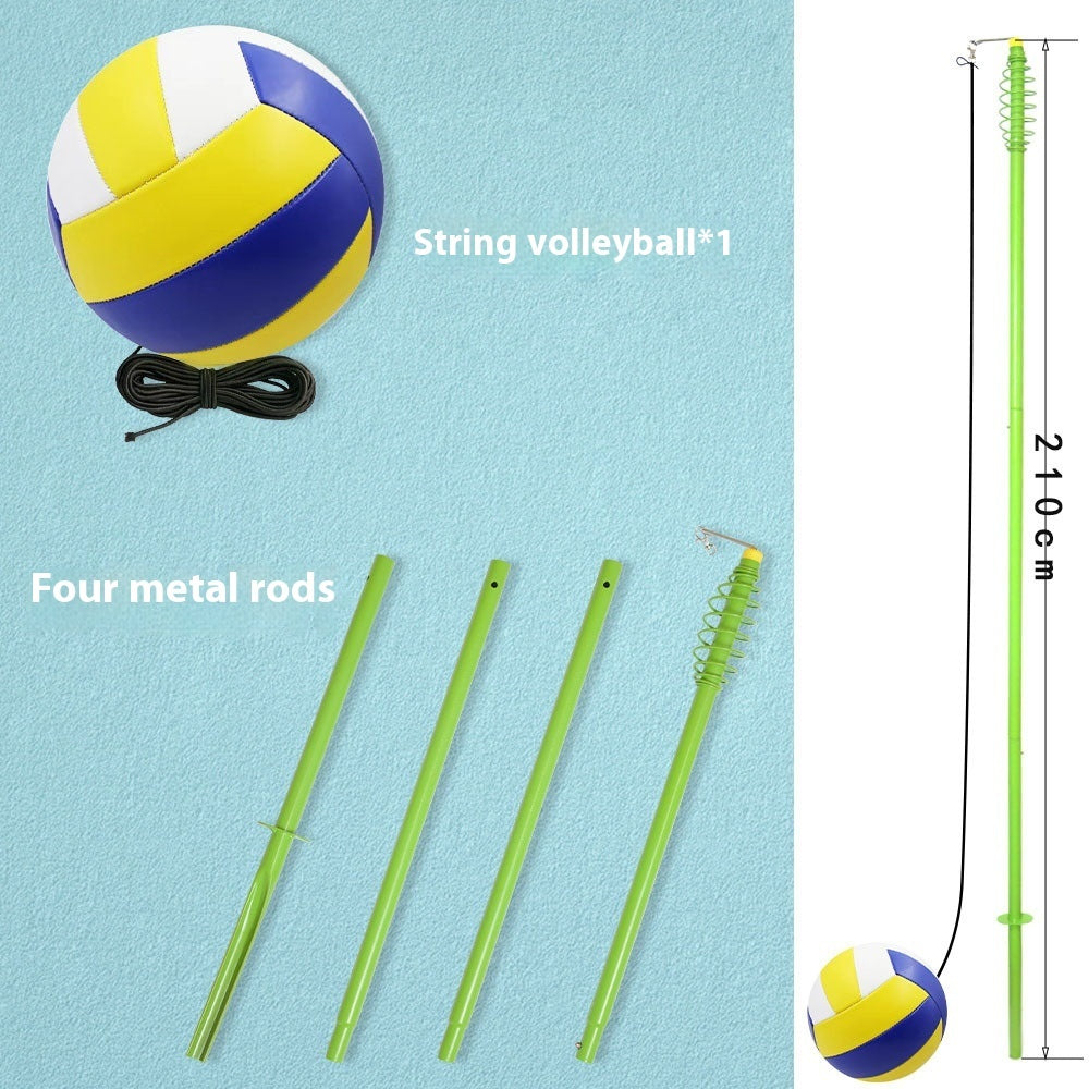 Single Tennis Trainer With Rope Rotating Tennis Rackets Outdoor Tennis Set