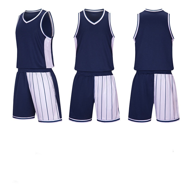 Men's Summer Basketball Quick-Dry Sports Training Suit