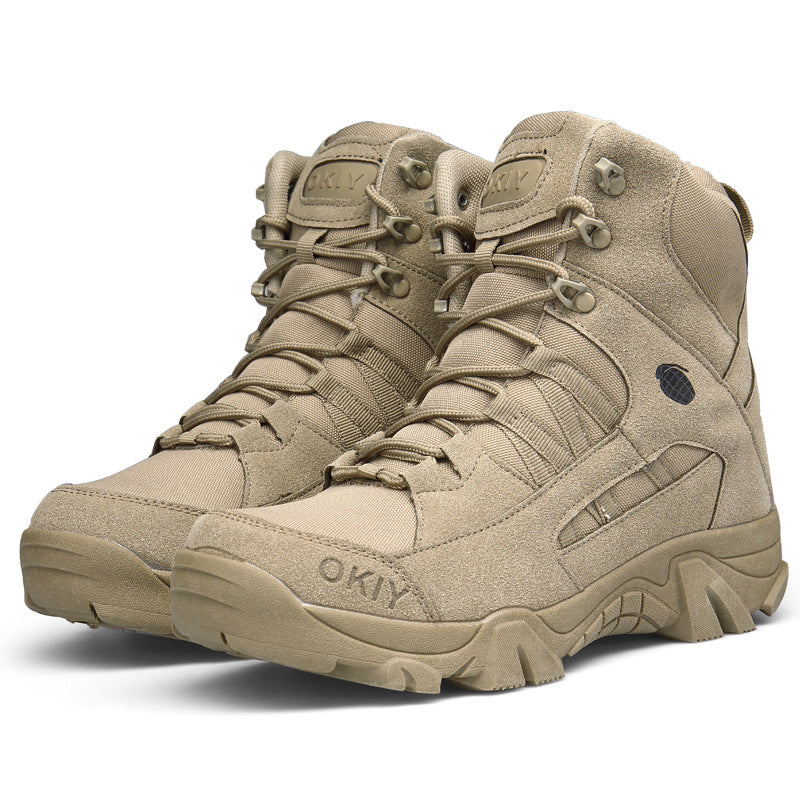 Outdoor tactical boots non-slip
