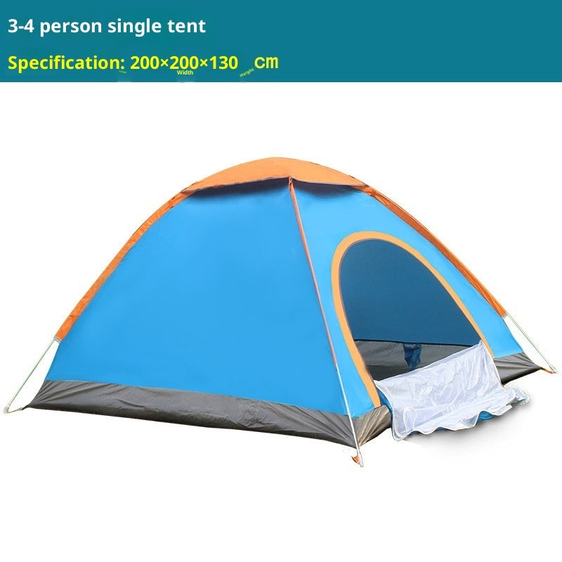 Automatic Tent Double Single Door Throw