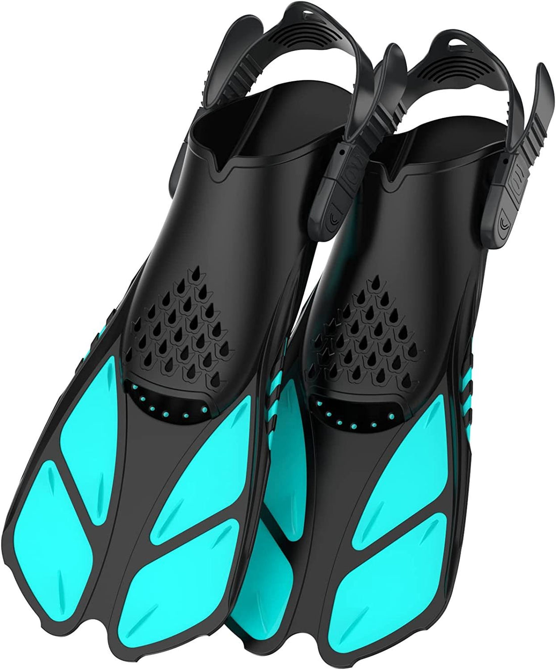 Professional Snorkeling Men's And Women's High Elasticity Durable Adjustable Short Fins