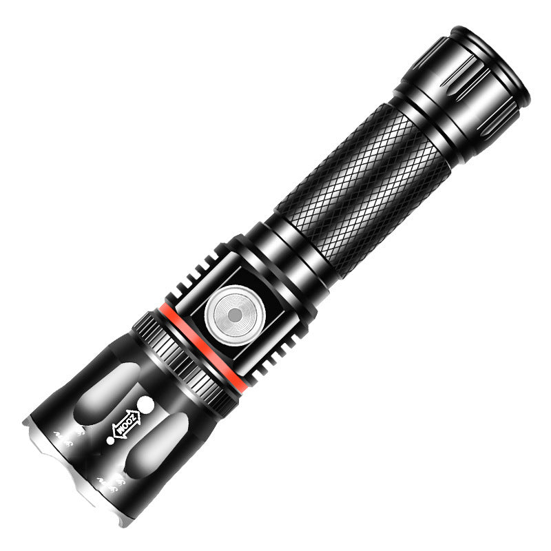 Telescopic T6 Strong Light Flashlight