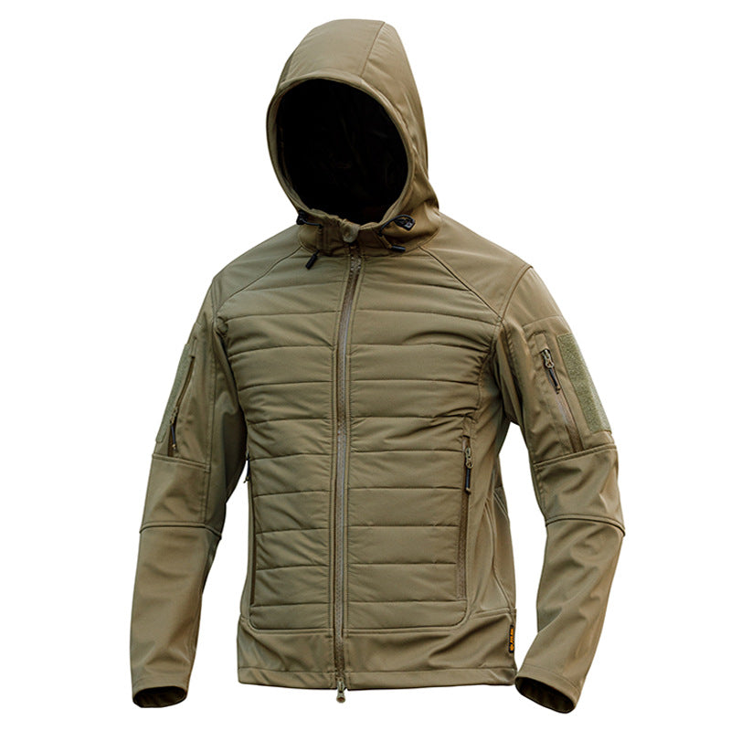 Men's Camouflage Cotton-padded Coat