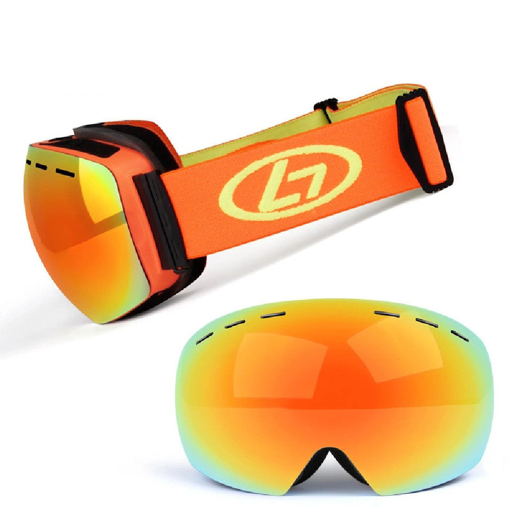 Ski Frameless Double Layer Goggles