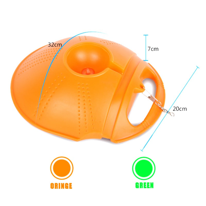 Senior Tennis Training Base With Ball Holder