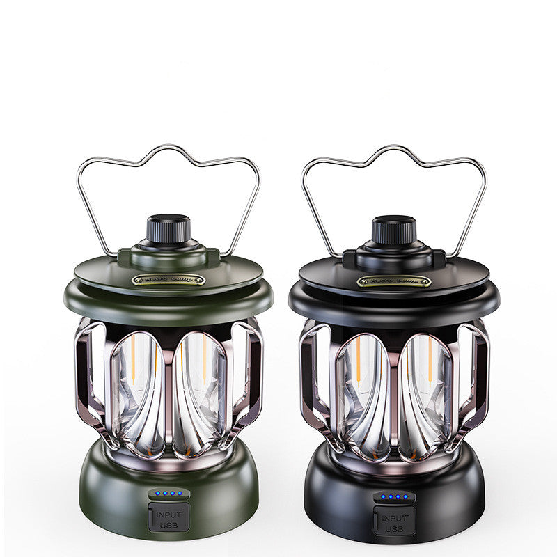 Outdoor Camping Light LED Retro Horse Lantern