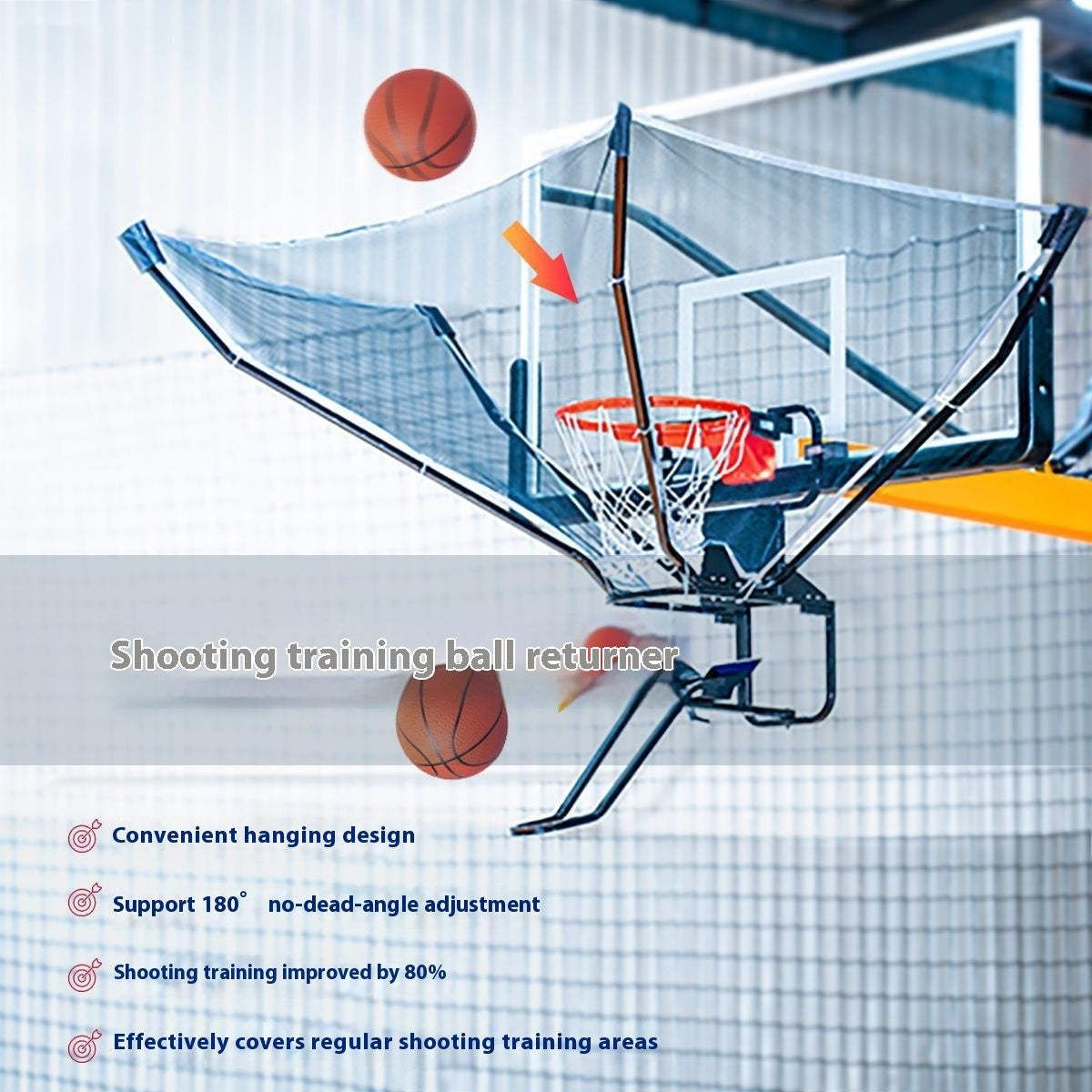 Automatic Baseball Pitching Machine With Portable Ball Return