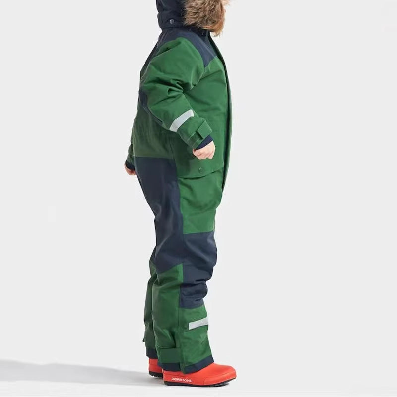Luminous Ski Suit For Snowboarding And Skiing Windproof Waterproof And Insulated Jumpsuit