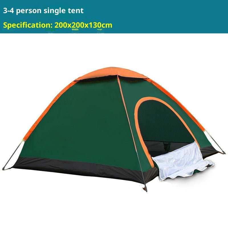 Automatic Tent Double Single Door Throw