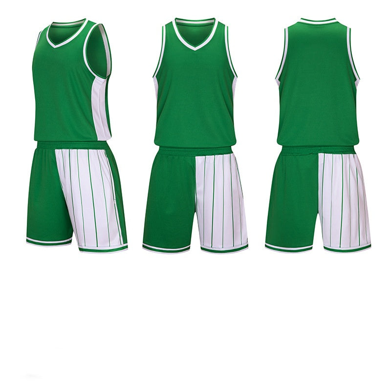 Men's Summer Basketball Quick-Dry Sports Training Suit