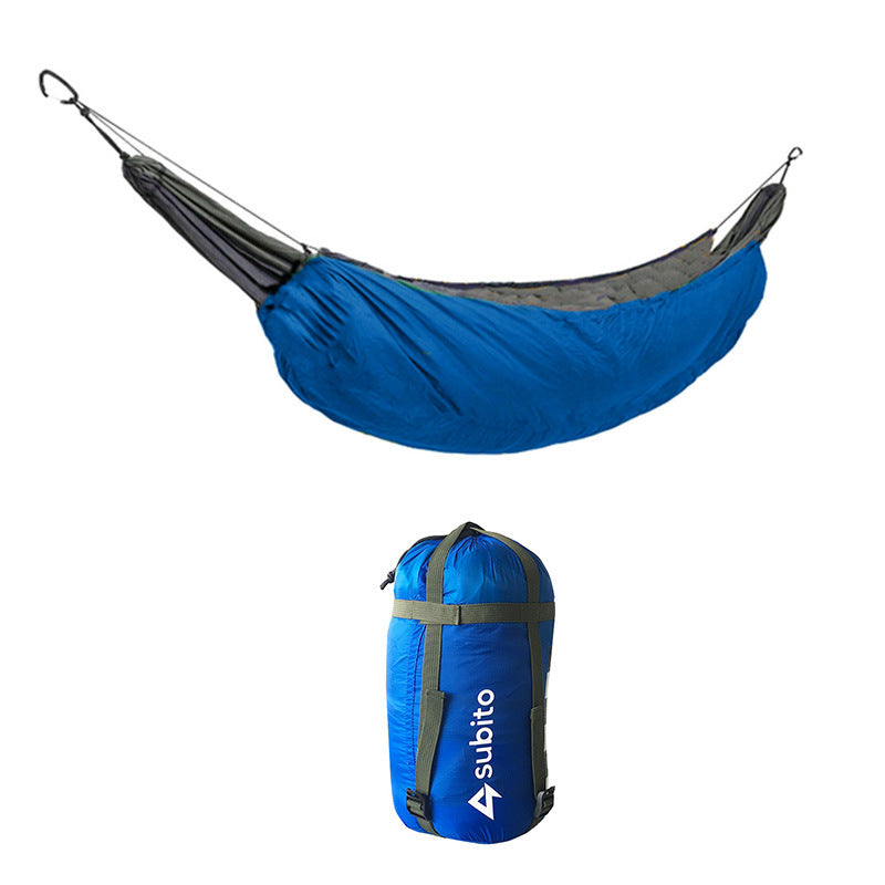 Outdoor Leisure Single Warmth Retention Material Hammock