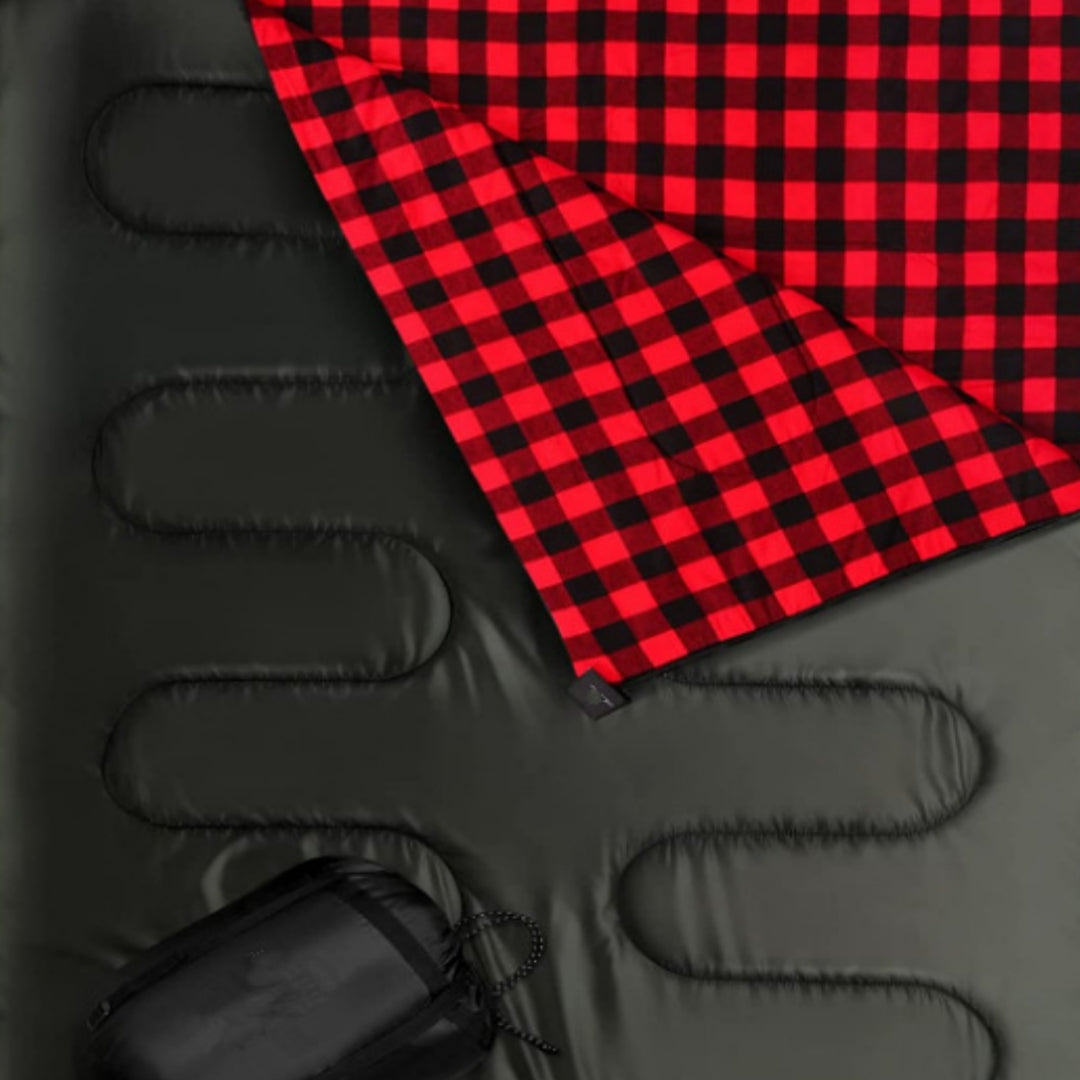 Outdoor Camping Flannel Sleeping Bag