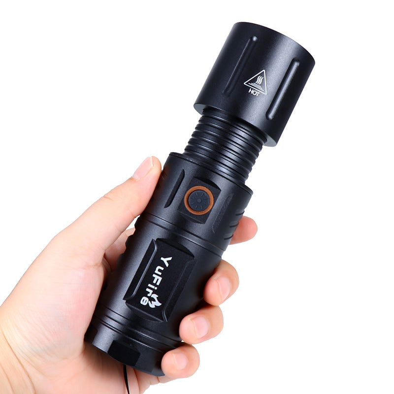 Flashlight Charging Long-range Outdoor Spotlight