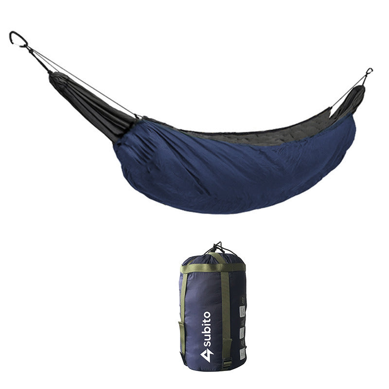 Outdoor Leisure Single Warmth Retention Material Hammock