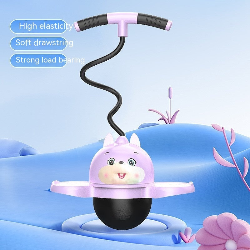 Elastic Bouncing Ball Toy for Kids Fitness and Balance