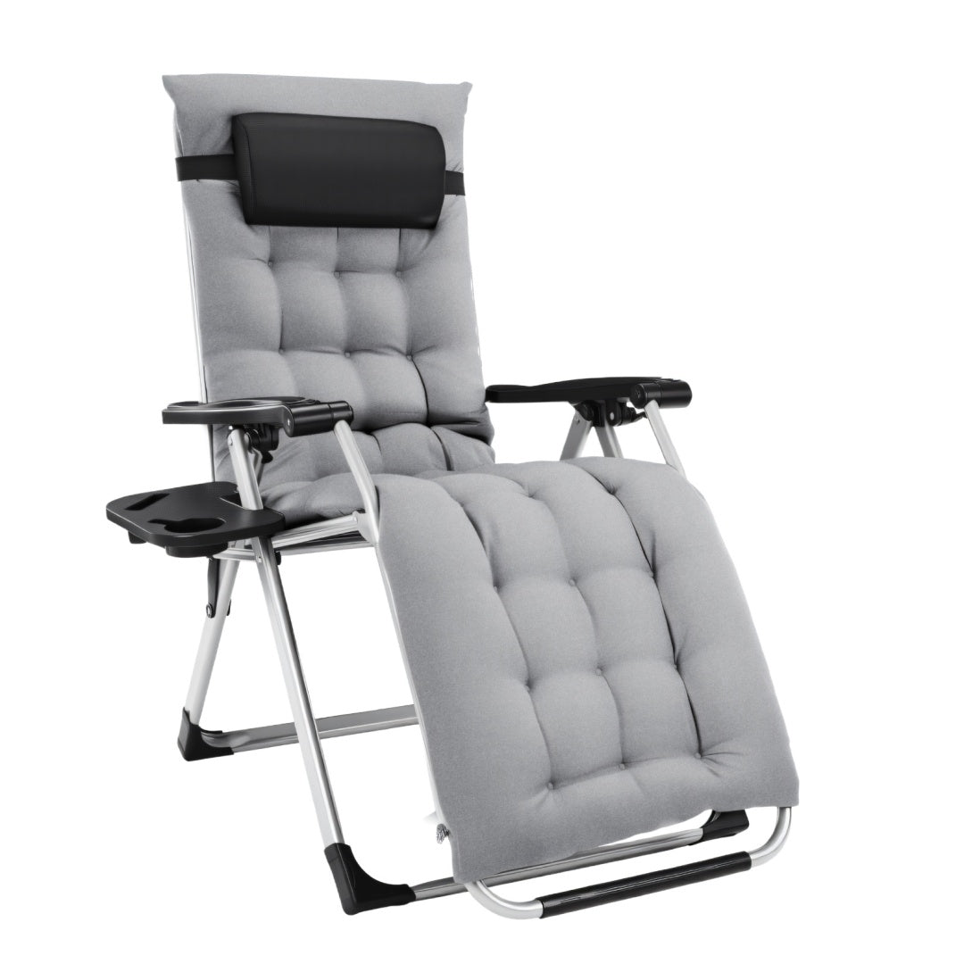 Zero Gravity Reclining Chair With Cup Holder And Cushion