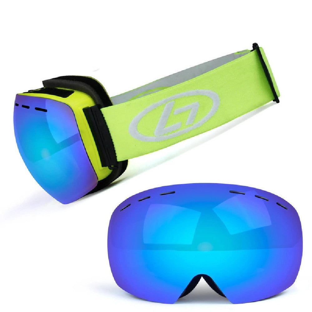 Ski Frameless Double Layer Goggles